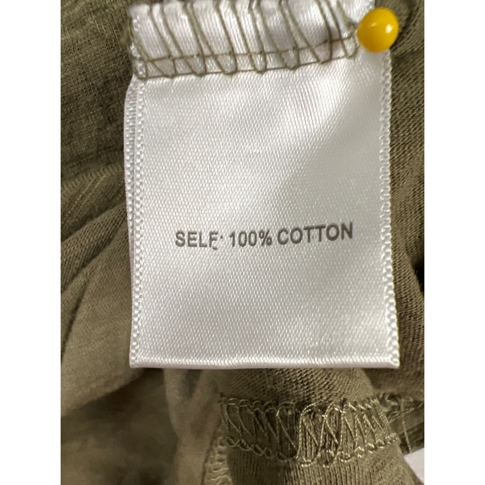 Jane & Delancey Peasant Top Womens 2X Olive Green Embroidered Tassel Boho Blouse - Picture 3 of 9
